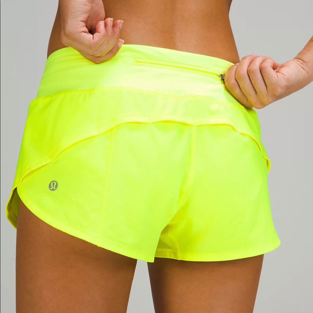 Lululemon speed up shorts size 2
